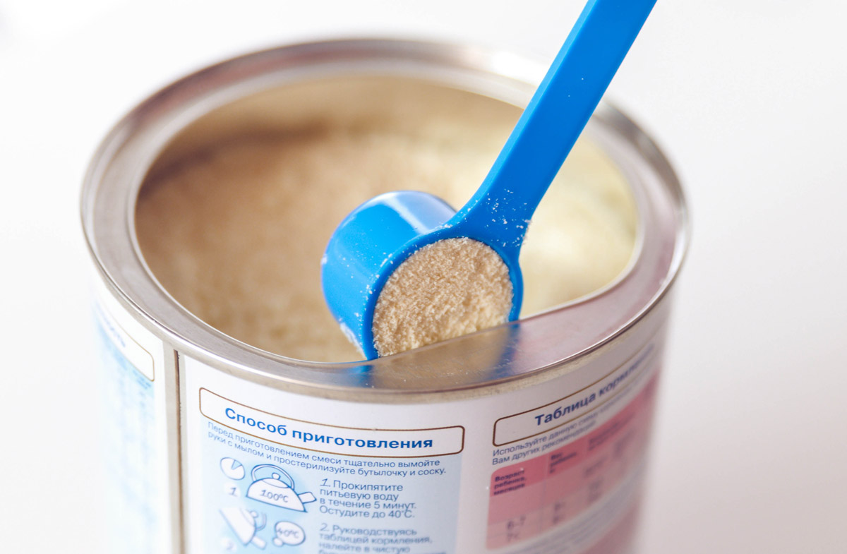 Упаковки смеси