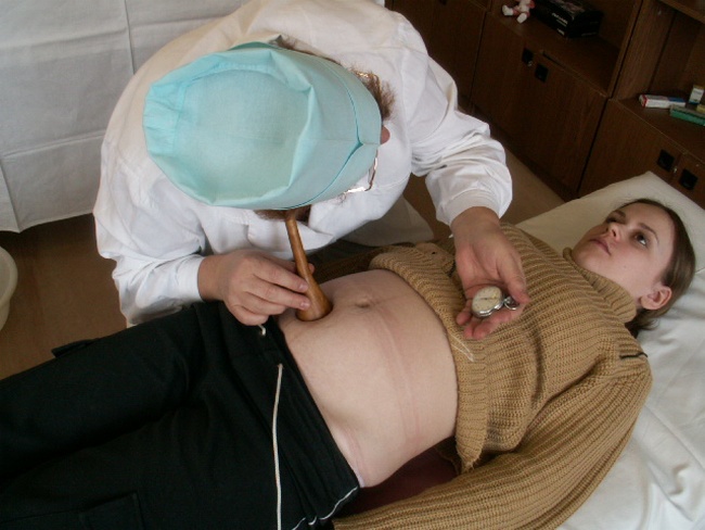 Процедура проведения аускультации