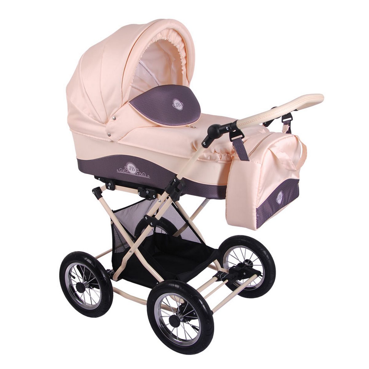 коляска с ременной амортизацией