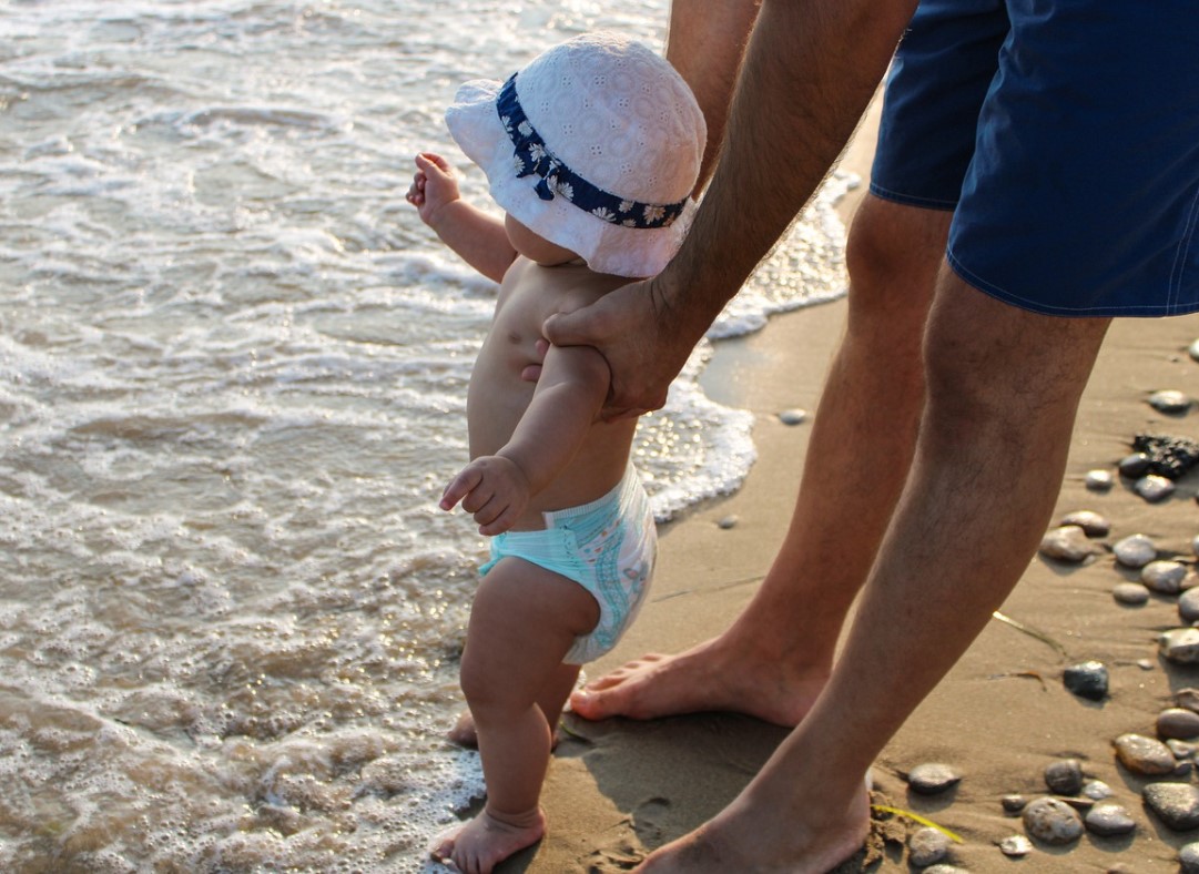 Ребенок на пляже