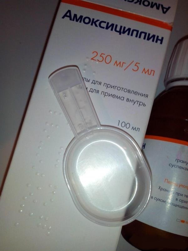 гранулы для приготовления суспензии Амоксициллин