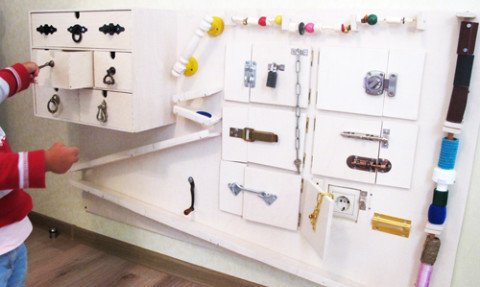 Бизиборд, сделанный своими руками