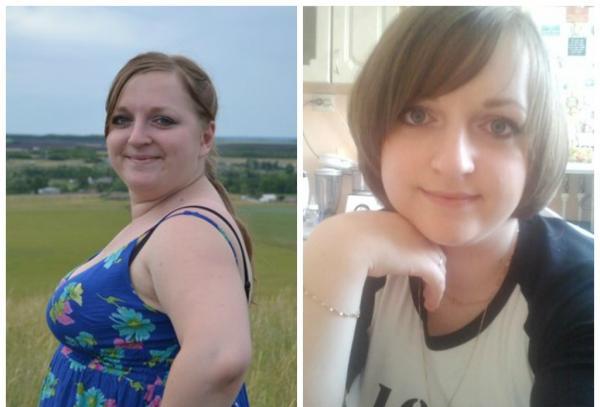 фотографии девушки до и после диеты