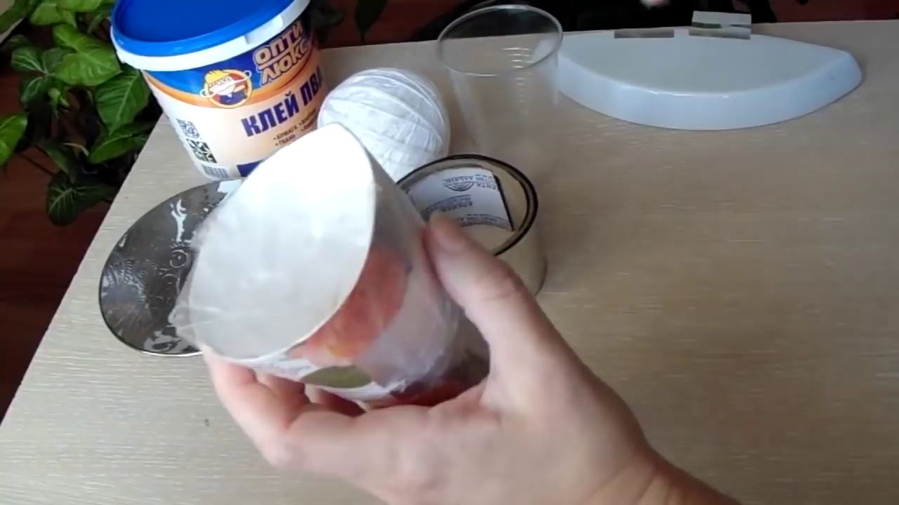 Конус из картона