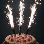 Фейерверк для торта