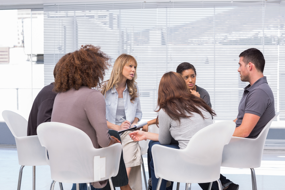 Групповой сеанс психотерапии