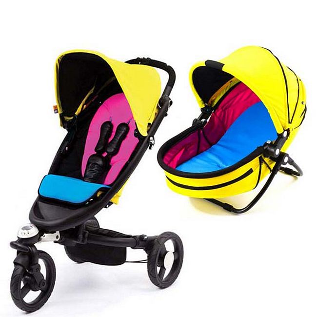 Трёхколёсная прогулочная коляска