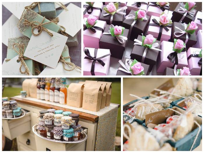 Подарки гостям на свадьбе от молодоженов