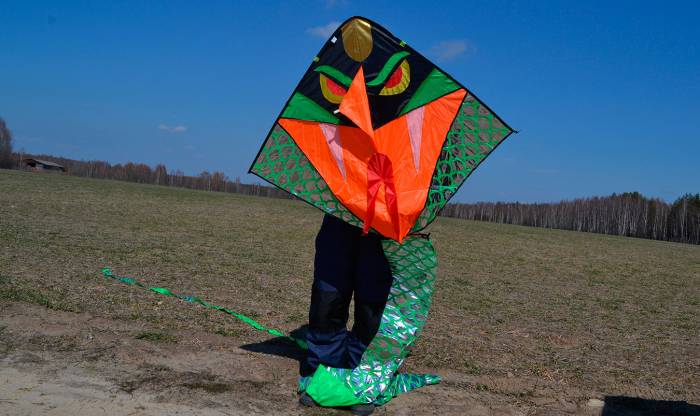 Воздушный змей: как сделать своими руками из бумаги и других материалов