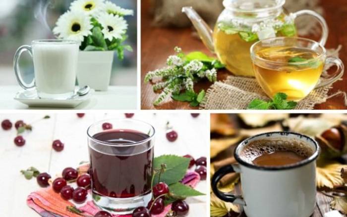 Напитки на ужин