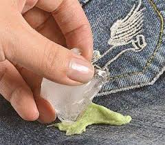 Избавление от “липучки” с помощью морозильника