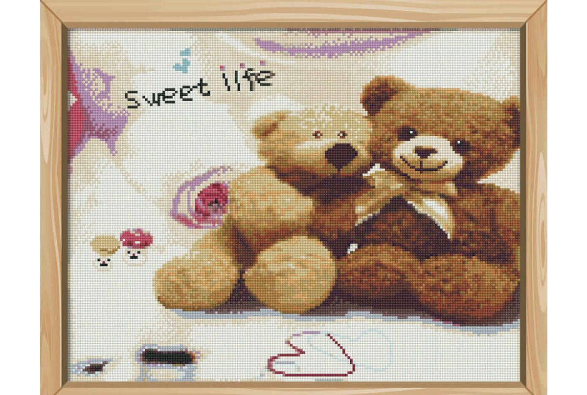 Картина в алмазной технике