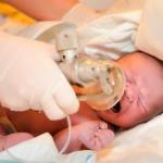 Кислородная маска при ларингите