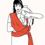 колыбель из простого креста