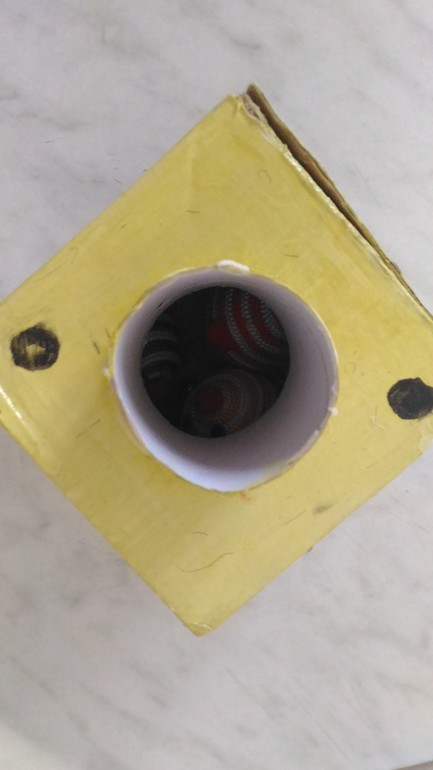 Коробка — вид сверху