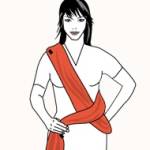 крест на бедре