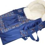 Люлька-переноска на овчине