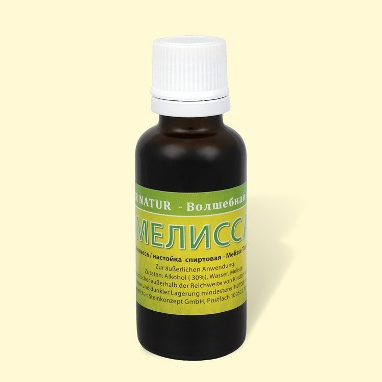 настойка мелиссы