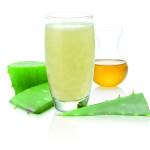 Смесь из измельчённых листьев алоэ, мёда и кагора