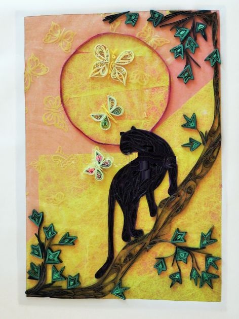 Пантера на дереве