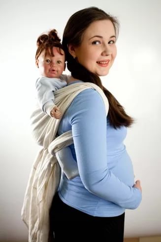 положение на спине