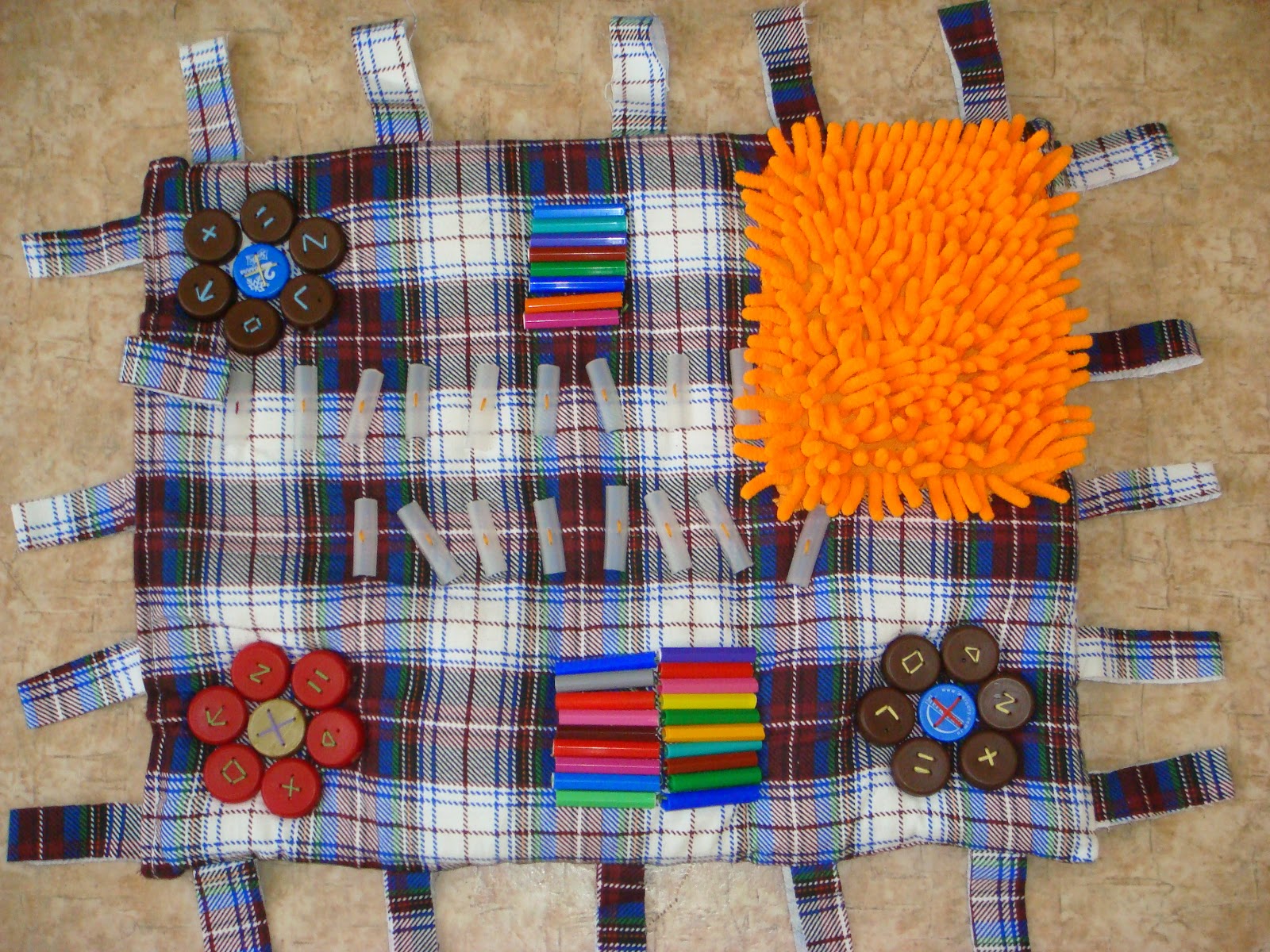 Самодельный массажный коврик