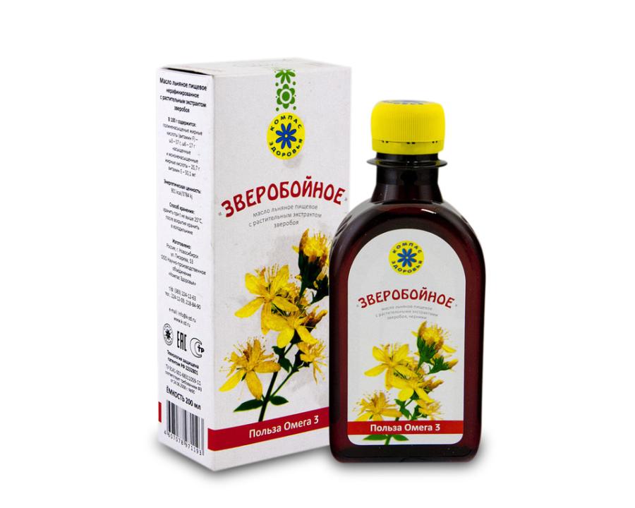 Зверобойное масло