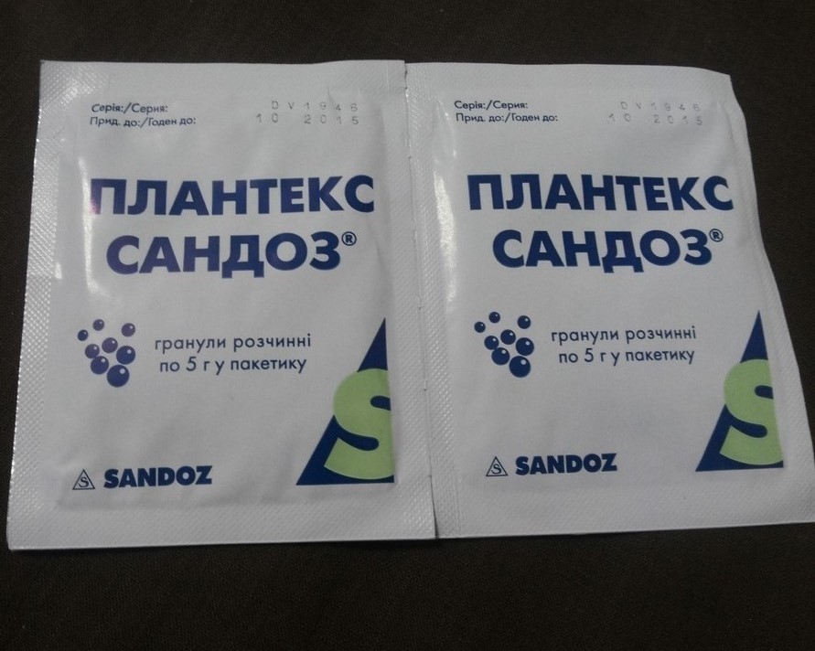 два пакетика Плантекса