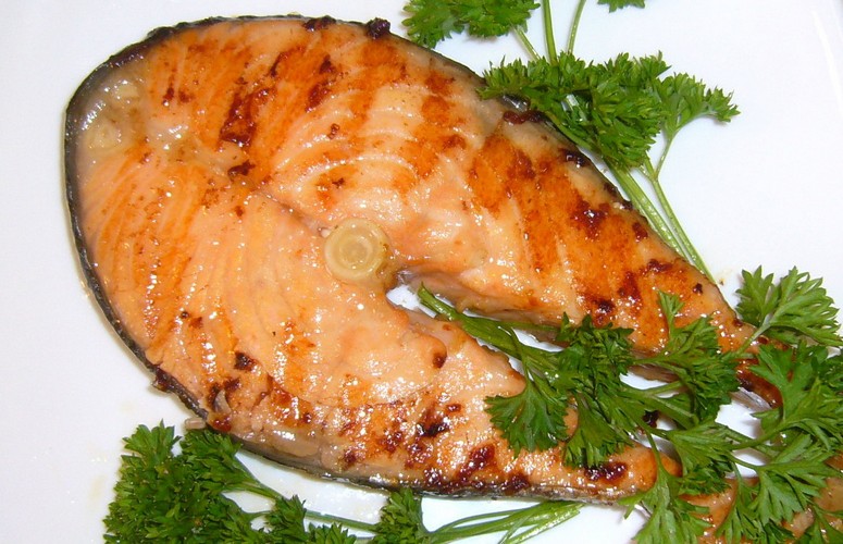 Стейк из форели