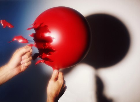 Лопнувший воздушный шар