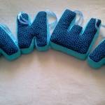 Буквы-подушки