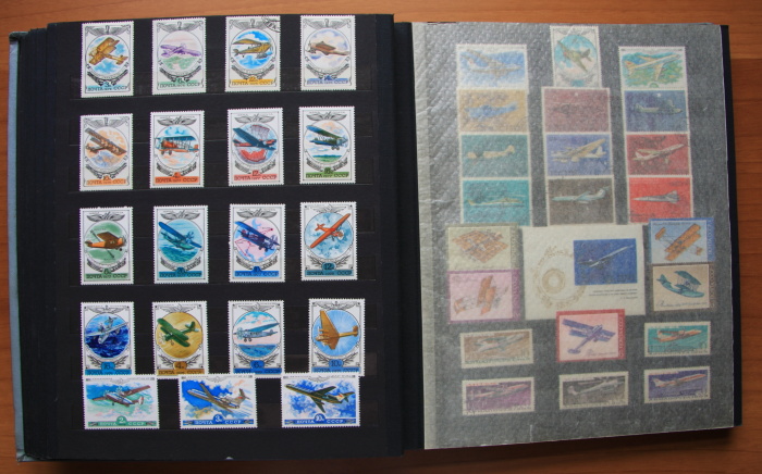 Открытый альбом для марок