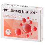 Упаковка фолиевой кислоты