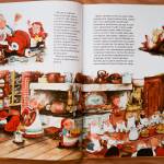 Разворот книги «В гостях у Санта-Клауса»