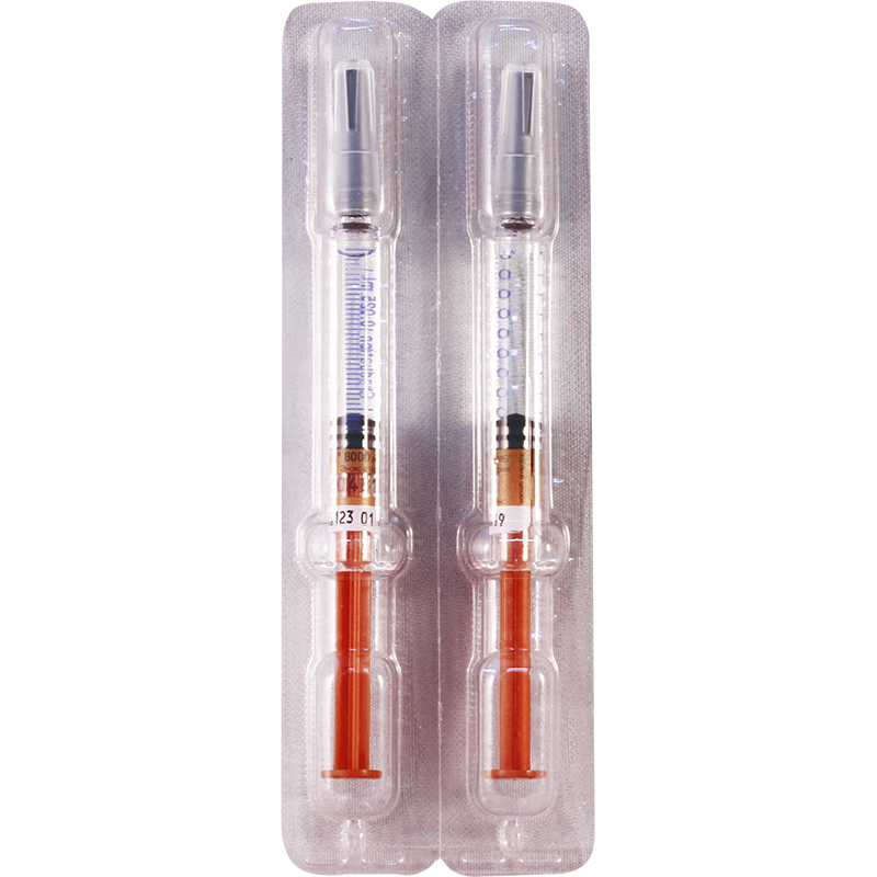 два шприца с Клексаном