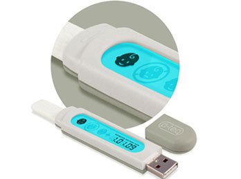 Многоразовый электронный тест на беременность с USB-разъёмом