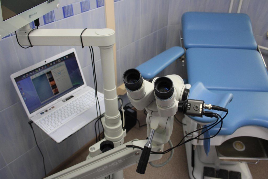 Оборудование для кольпоскопии