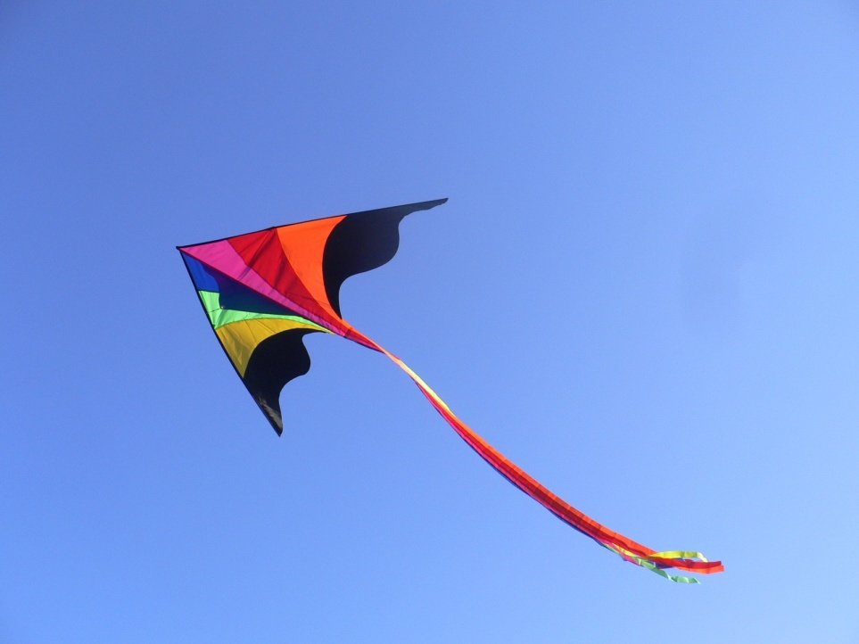 воздушный змей в небе