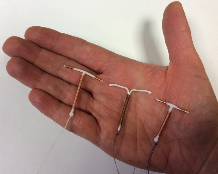 Медьсодержащие внутриматочные спирали