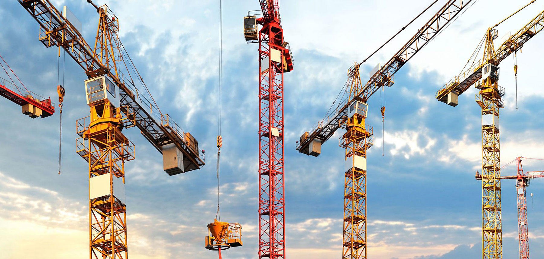 Грузоподъёмные краны на стройке