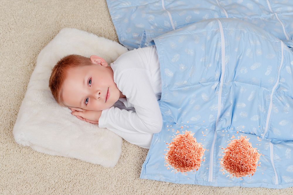 Малыш пол утяжелённым одеялом