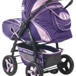 Коляска Adamex Galaxy сзади