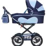Коляска Reindeer Mega 2 в 1 вид сбоку