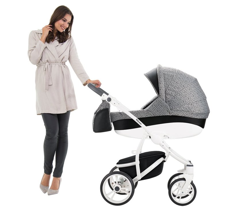 женщина с колясками