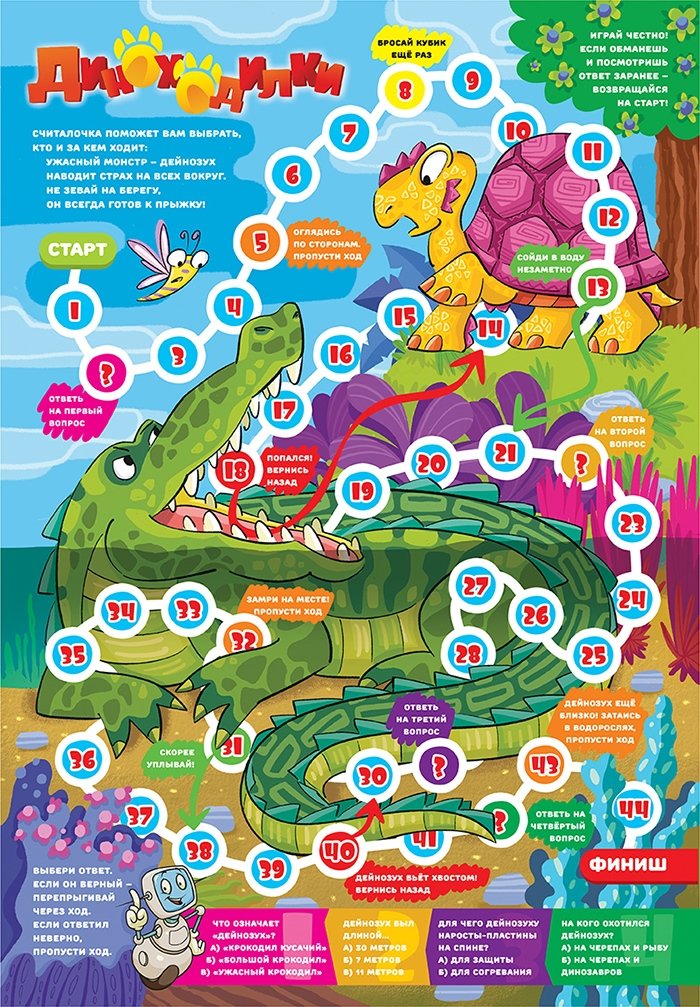 Игровое поле для Диноходилки