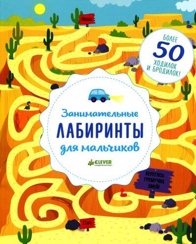 Книга Лабиринты для мальчиков