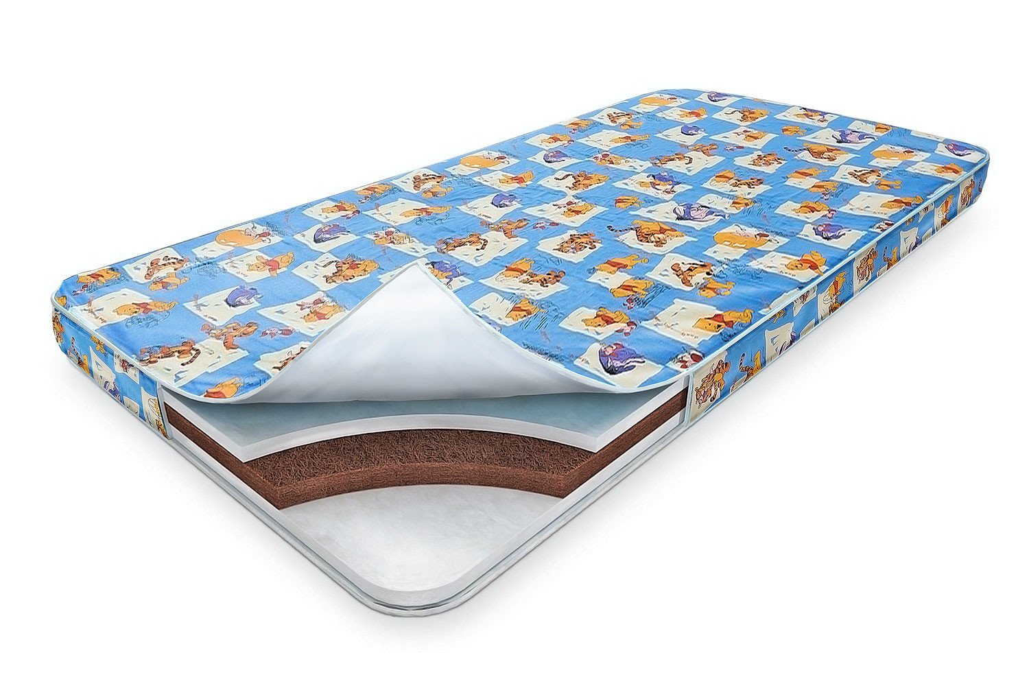 Безпружинный детский матрас