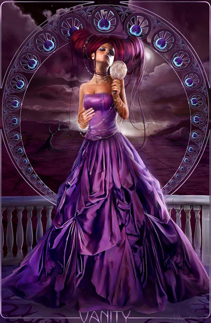 Картина Марты Хаггис «Гордыня» (из цикла «Семь смертных грехов»)