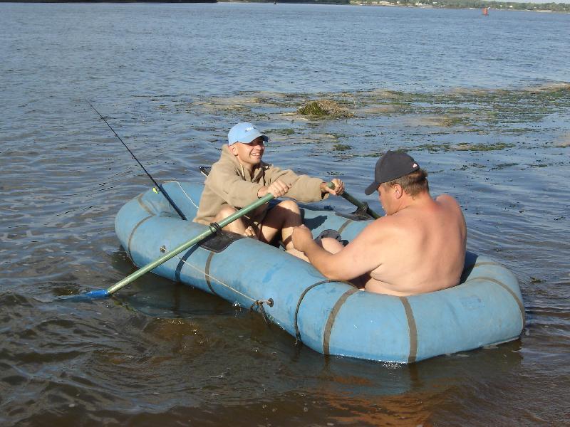 Зять с тестем на рыбалке