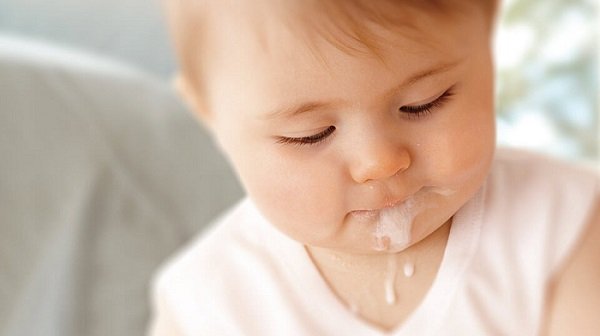 У младенца рвота